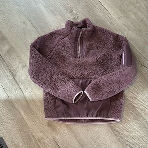 UA fleece quarter zip